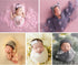 Zeroest Newborn Photo Props Photography Wrap for Babies Lace-Tulle Wraps Blanket Baby Boy Girl Photo Shoot Outfits (Cream)...